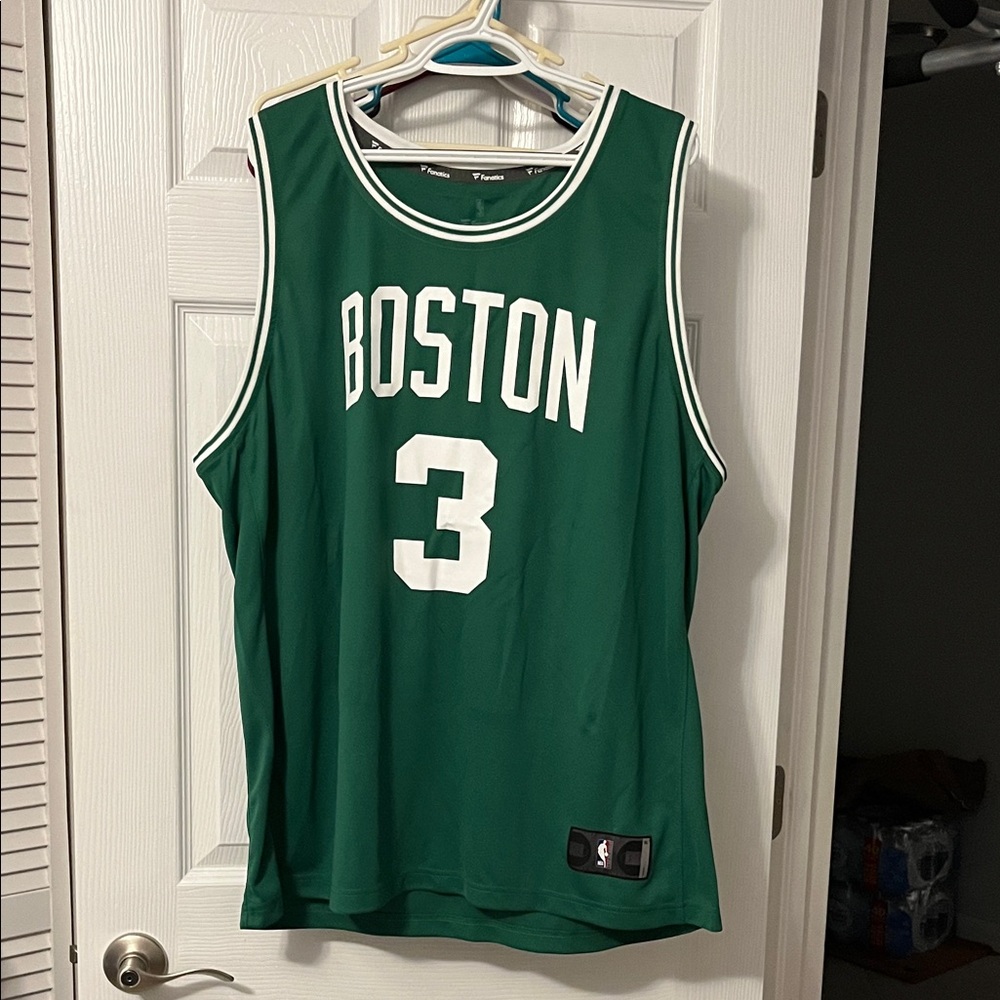 Green Boston Basketball Jersey